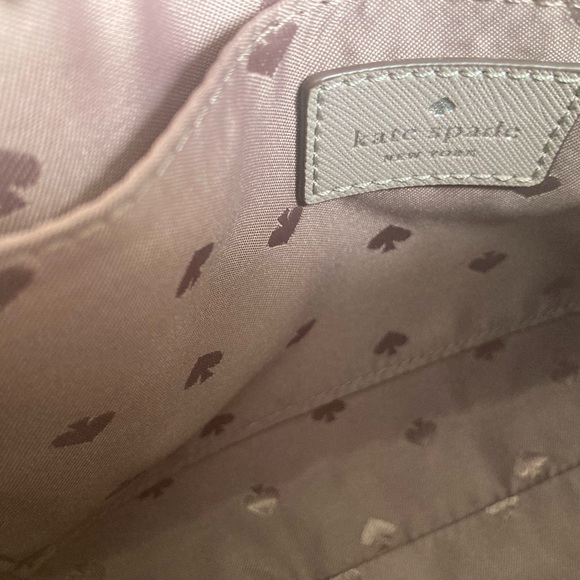 1. Kate Spade Glitter Crossbody Bag – Taupe Gold - Picture 10 of 12